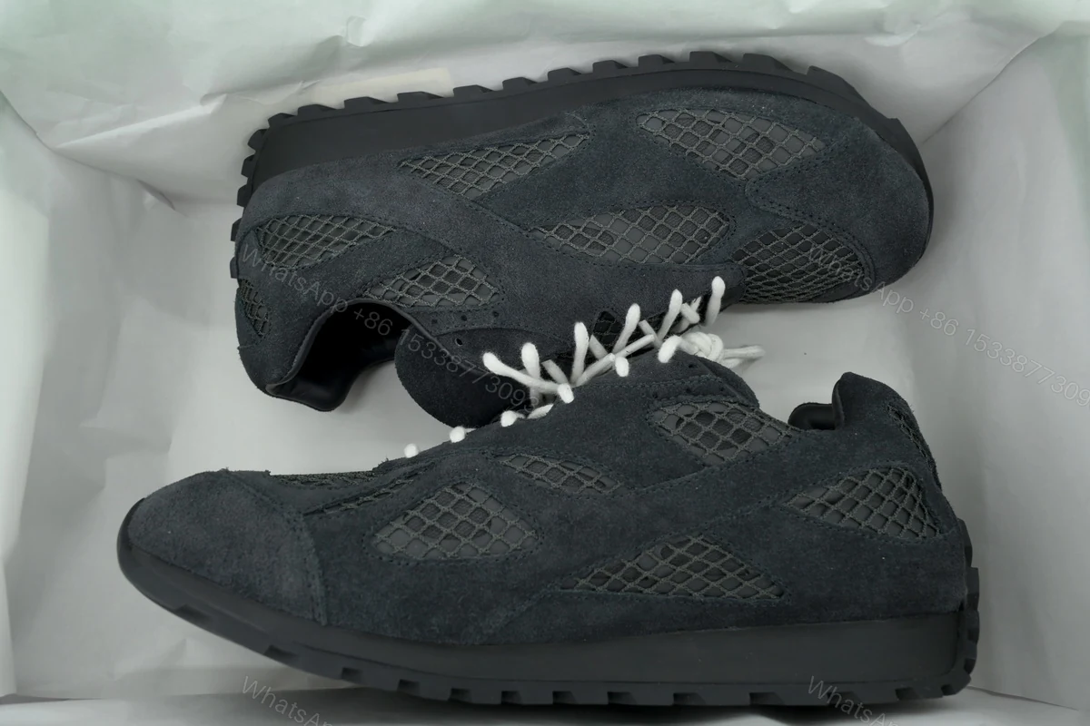 View 8 of Bottega Veneta Orbit Black Suede