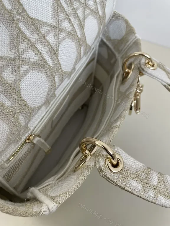View 3 of Chic Mini Tote - Signature Dior Letters, Compact Luxury Bag