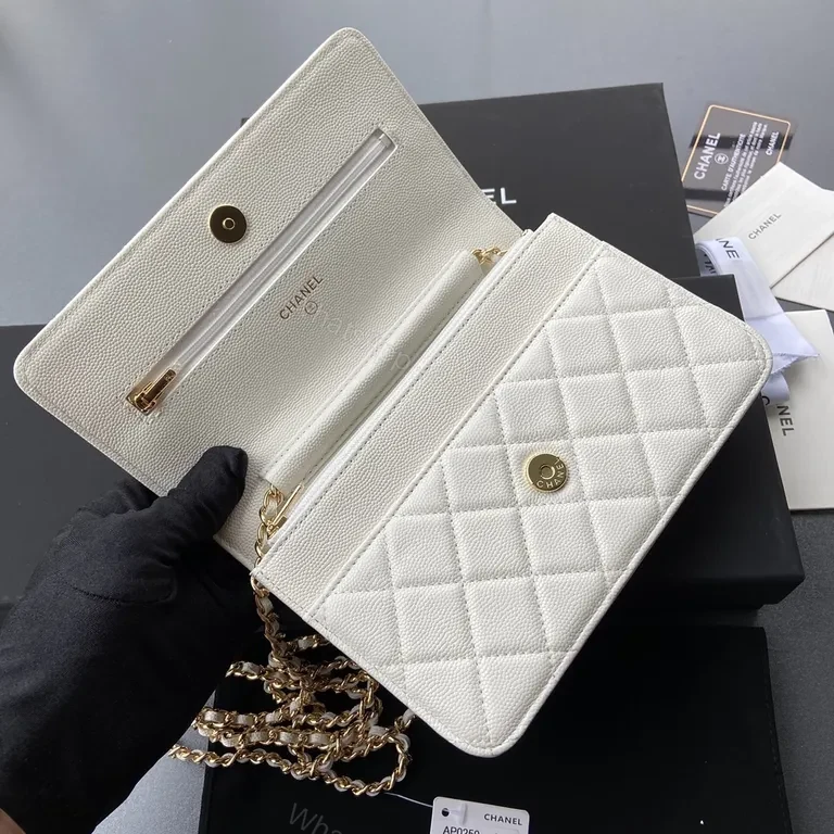 View 2 of Chic Quilted Crossbody: Gold-Chain Luxury Bag