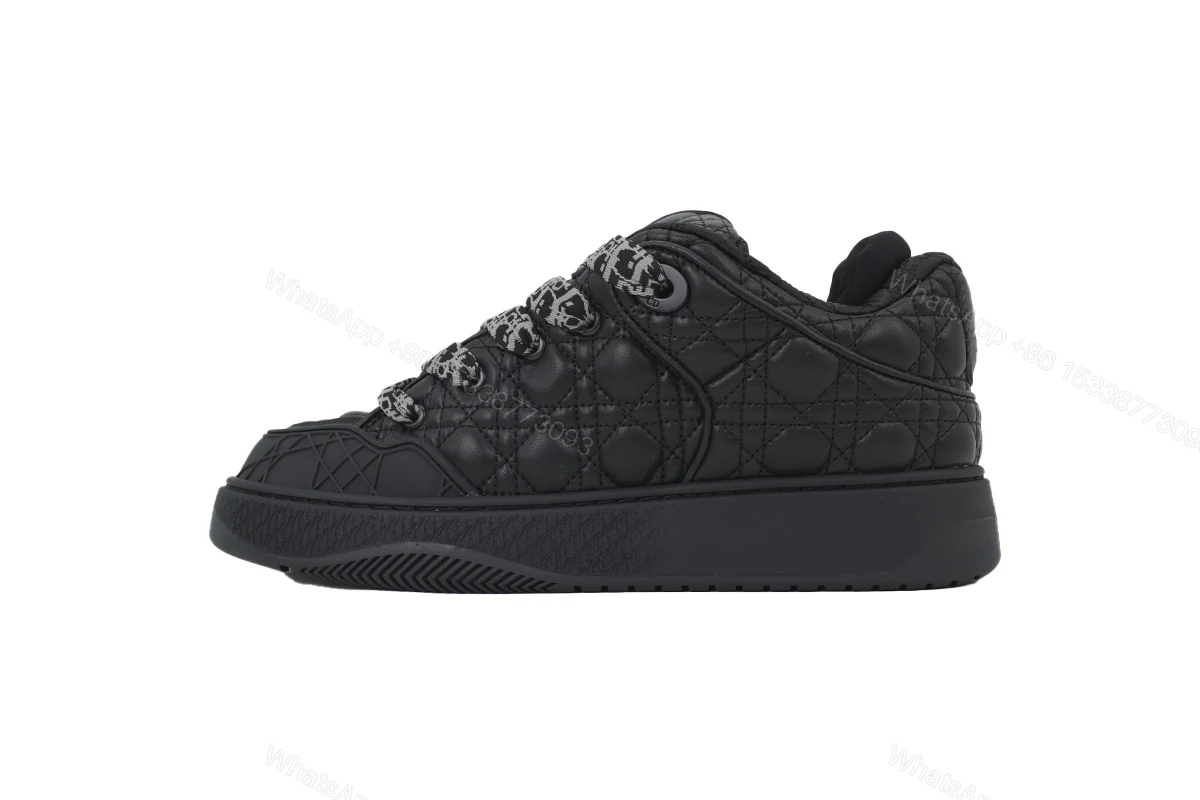 View 14 of Dior B9S Skater ERL Quilted Cannage Calfskin 'Black'