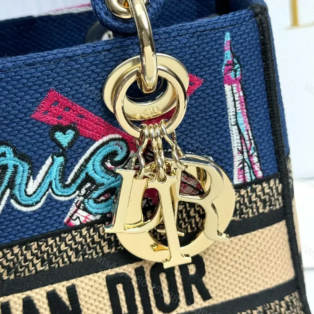 View 7 of Cityscape Handbag: Dior-Influenced, Durable, Statement-Maker
