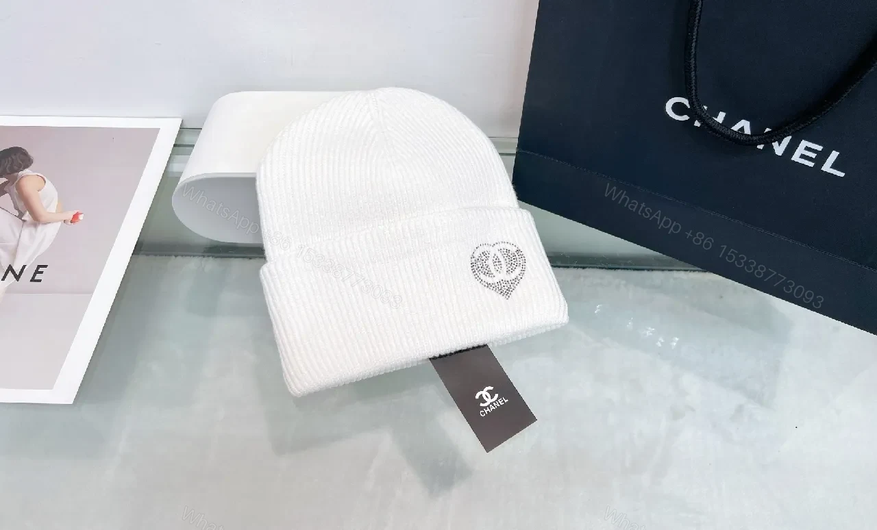 View 4 of Knit Beanie: Soft Ribbed Fold-Over, Luxury Accent, Unisex