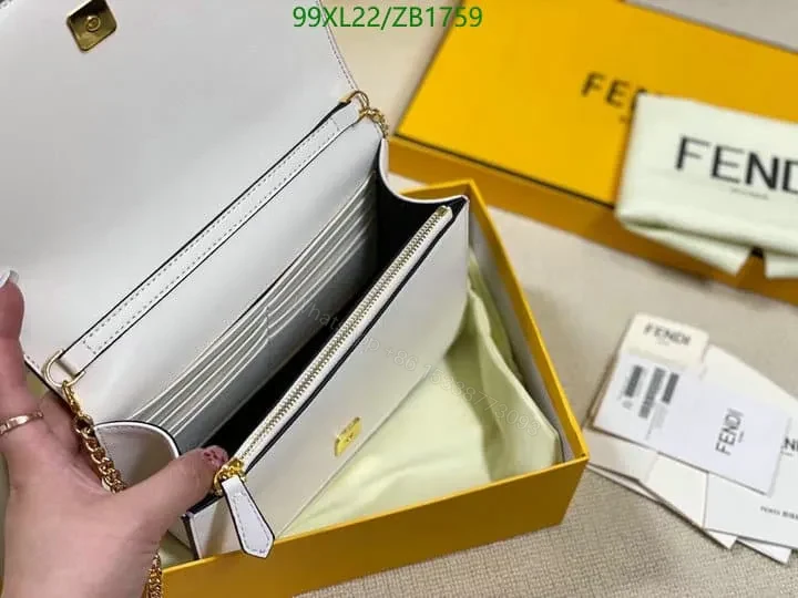 View 15 of Fendi Duplicate Chain Wallet Fendi Roma ZB1778
