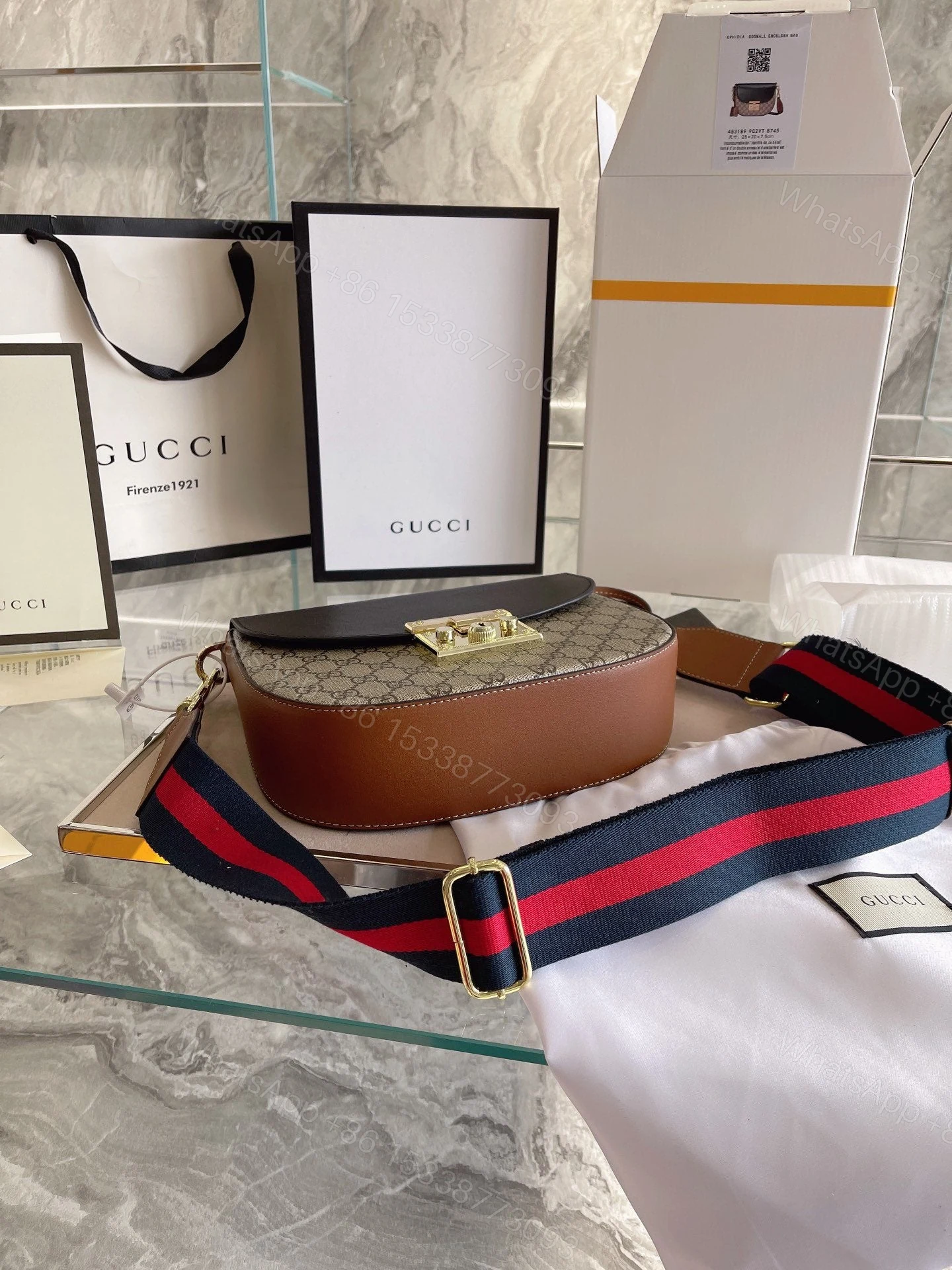 View 3 of Gucci Padlock Medium