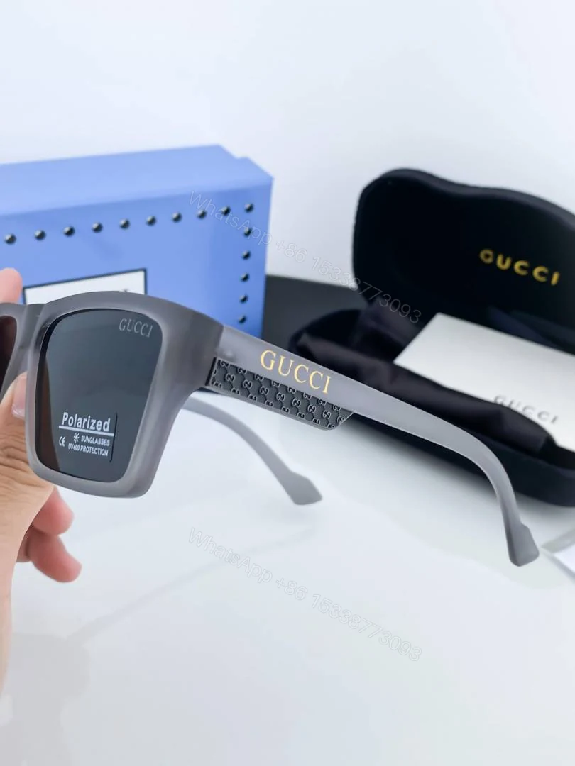 View 3 of First Copy Gucci 1088 Grey Black Sunglasses