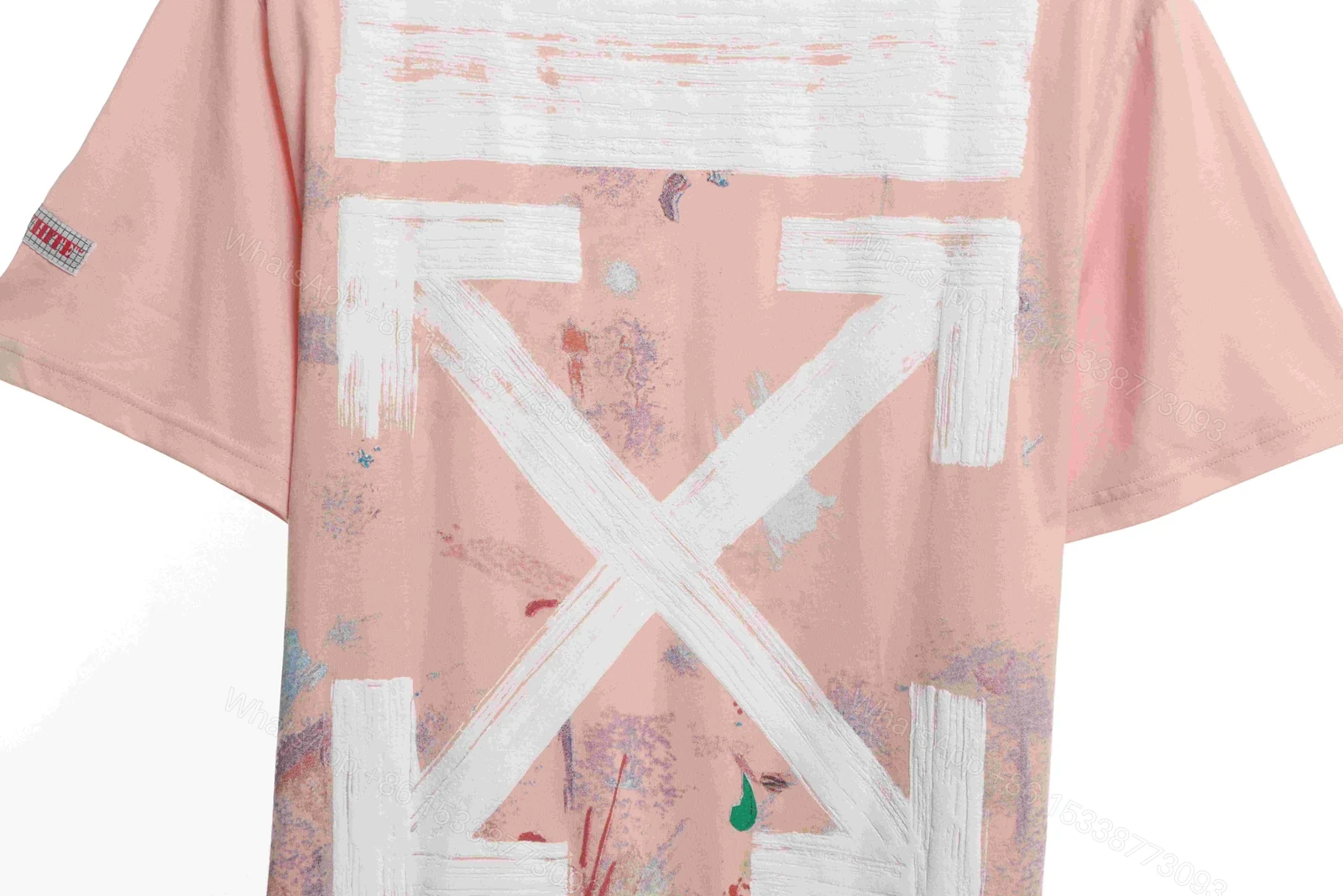 View 6 of Off-White Fireworks T-Shirt Pink