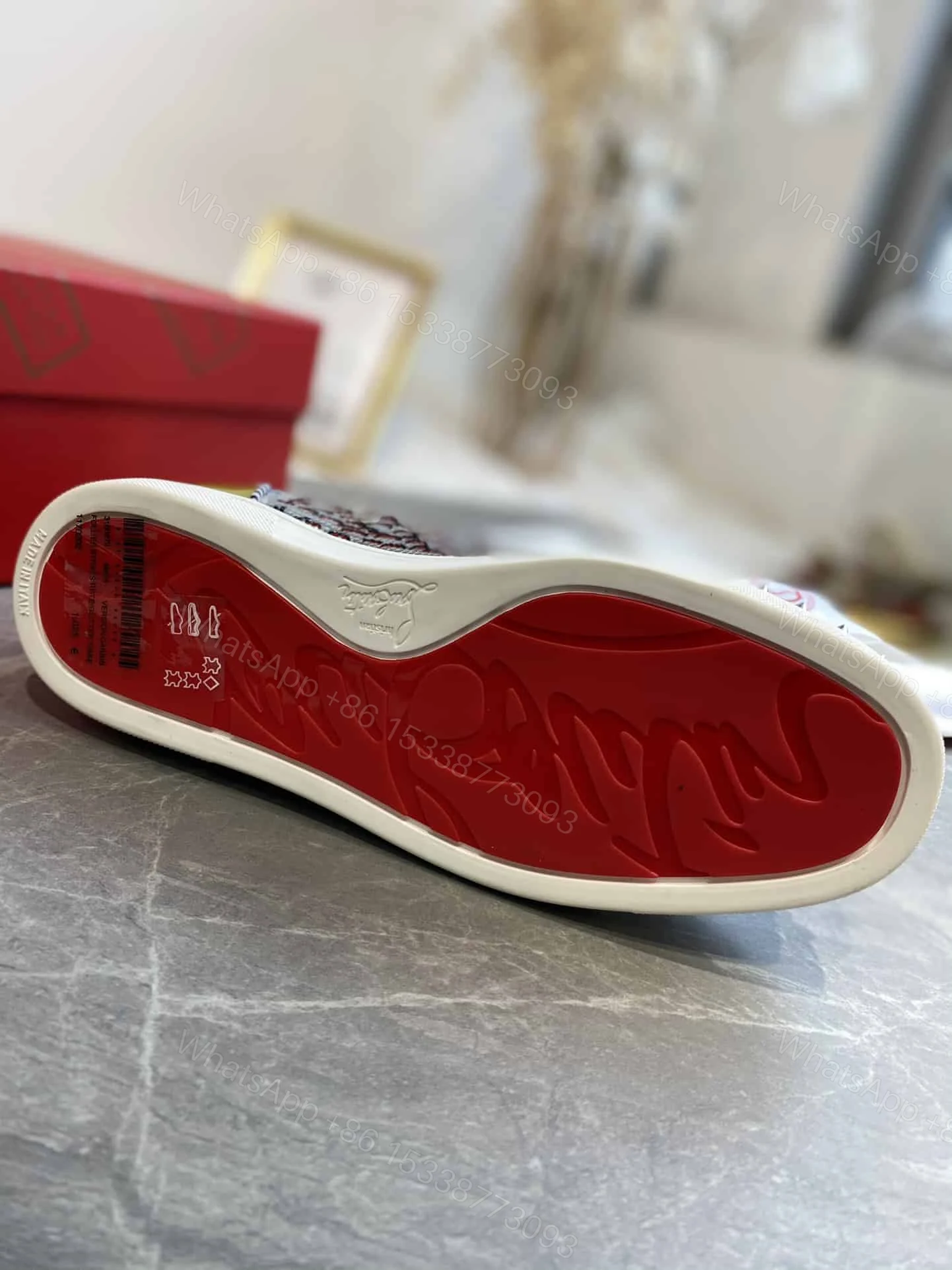 View 3 of CHRISTIAN LOUBOUTIN HIGH-TOP SNEAKER – CL182