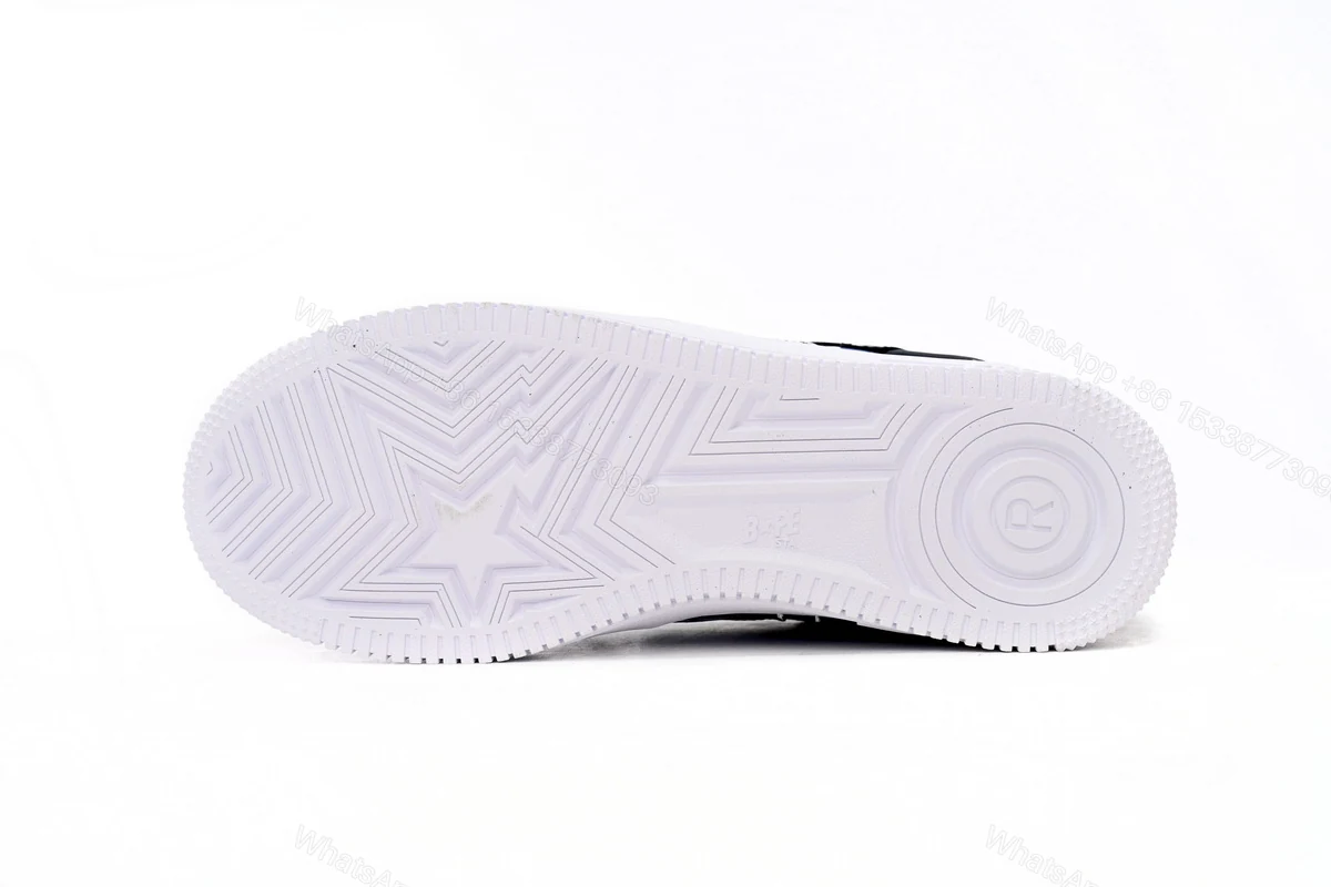 View 10 of Cheap Fake BapeSta A Bathing Ape Low Lnk Blue Mirror Surface 1H20 191 046