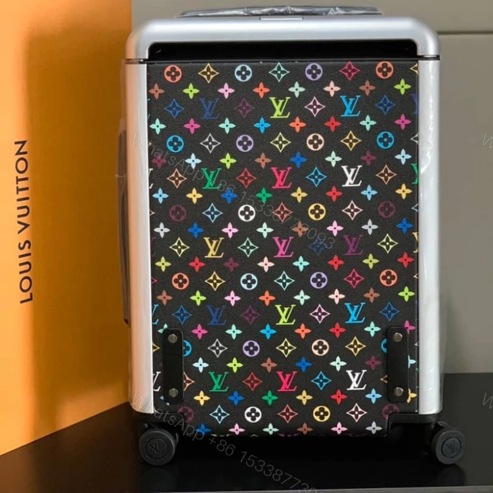 View 3 of LOUIS VUITTON X TAKASHI MURAKAMI HORIZON 55 MULTICOLOR BLACK 55CM M13787