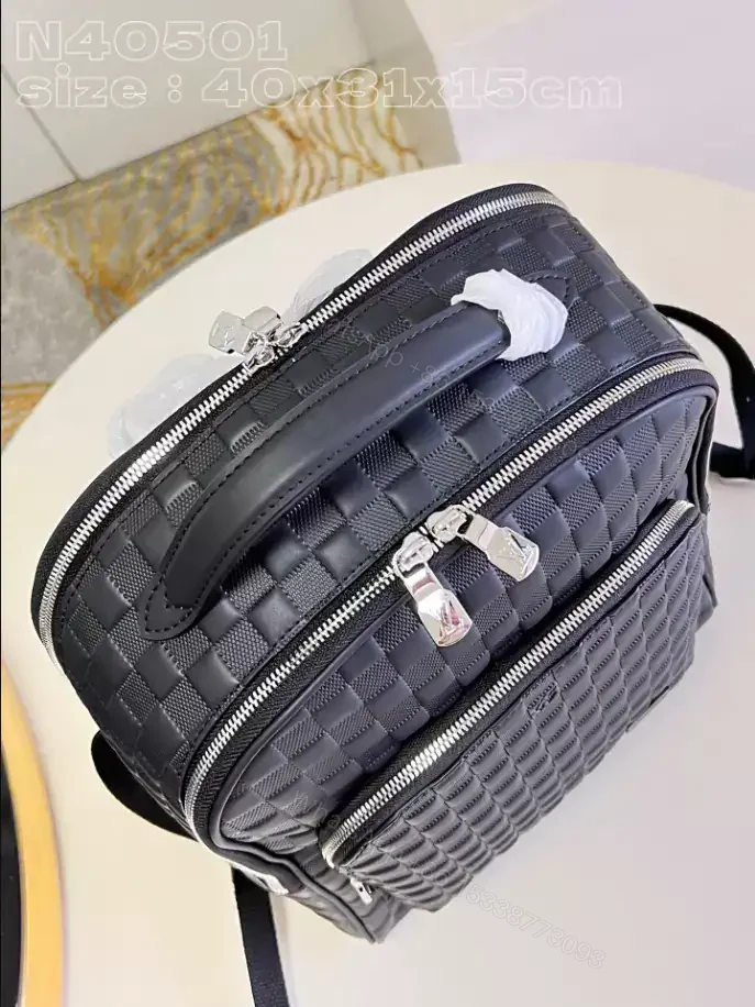 View 4 of LOUIS VUITTON AVENUE BACKPACK DAMIER INFINI LEATHER – LBV379