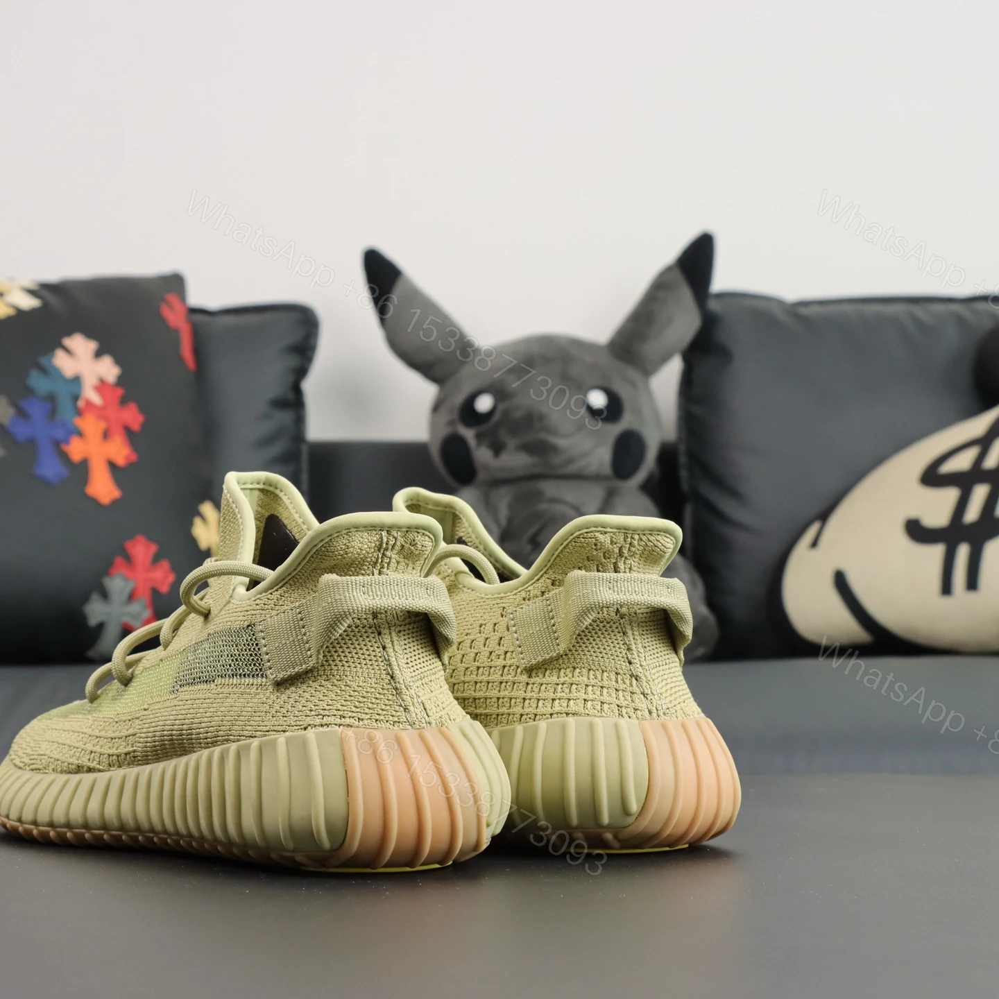View 5 of Yeezy Boost 350 V2 Sulfur Reps