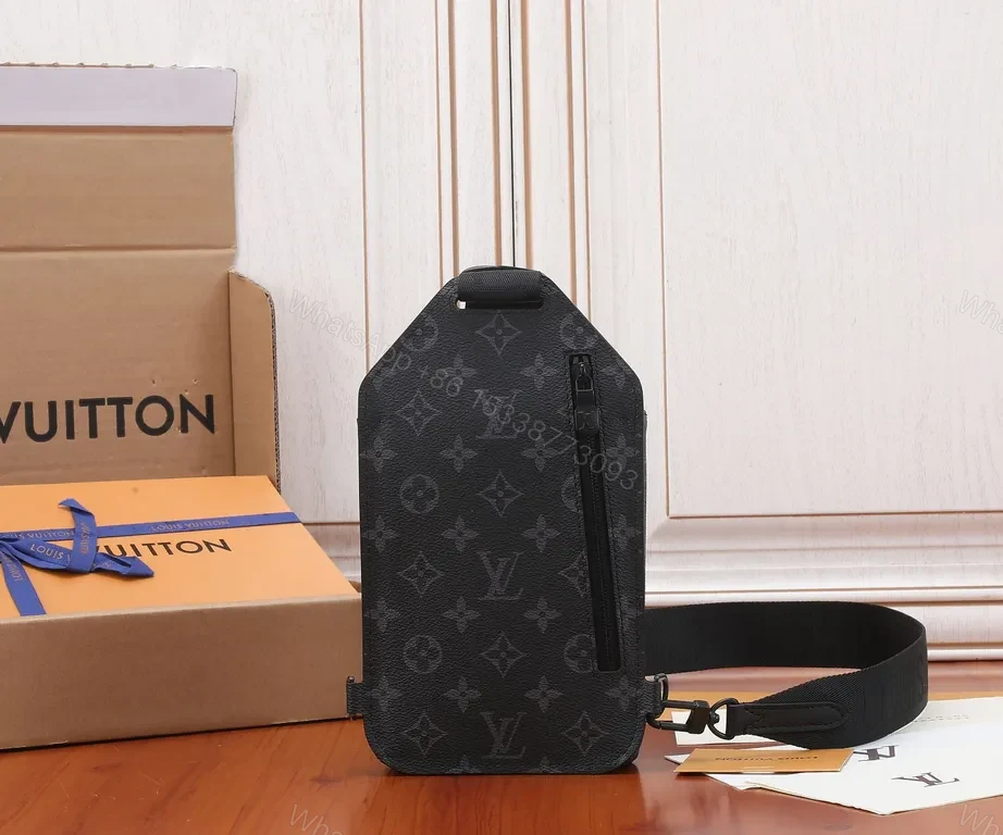 View 3 of Louis Vuitton Monogram Compact Sling: City-Ready Luxury