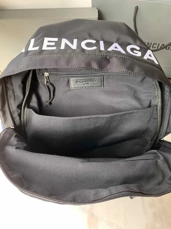 View 2 of Urban Nylon Backpack with Logo Strap â€” Everyday Luxury Bag