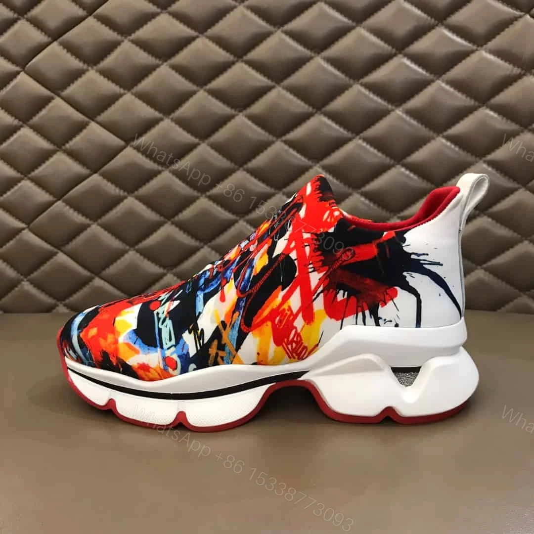 View 4 of CHRISTIAN LOUBOUTIN SPACE RUN SOCK SNEAKER – CL63