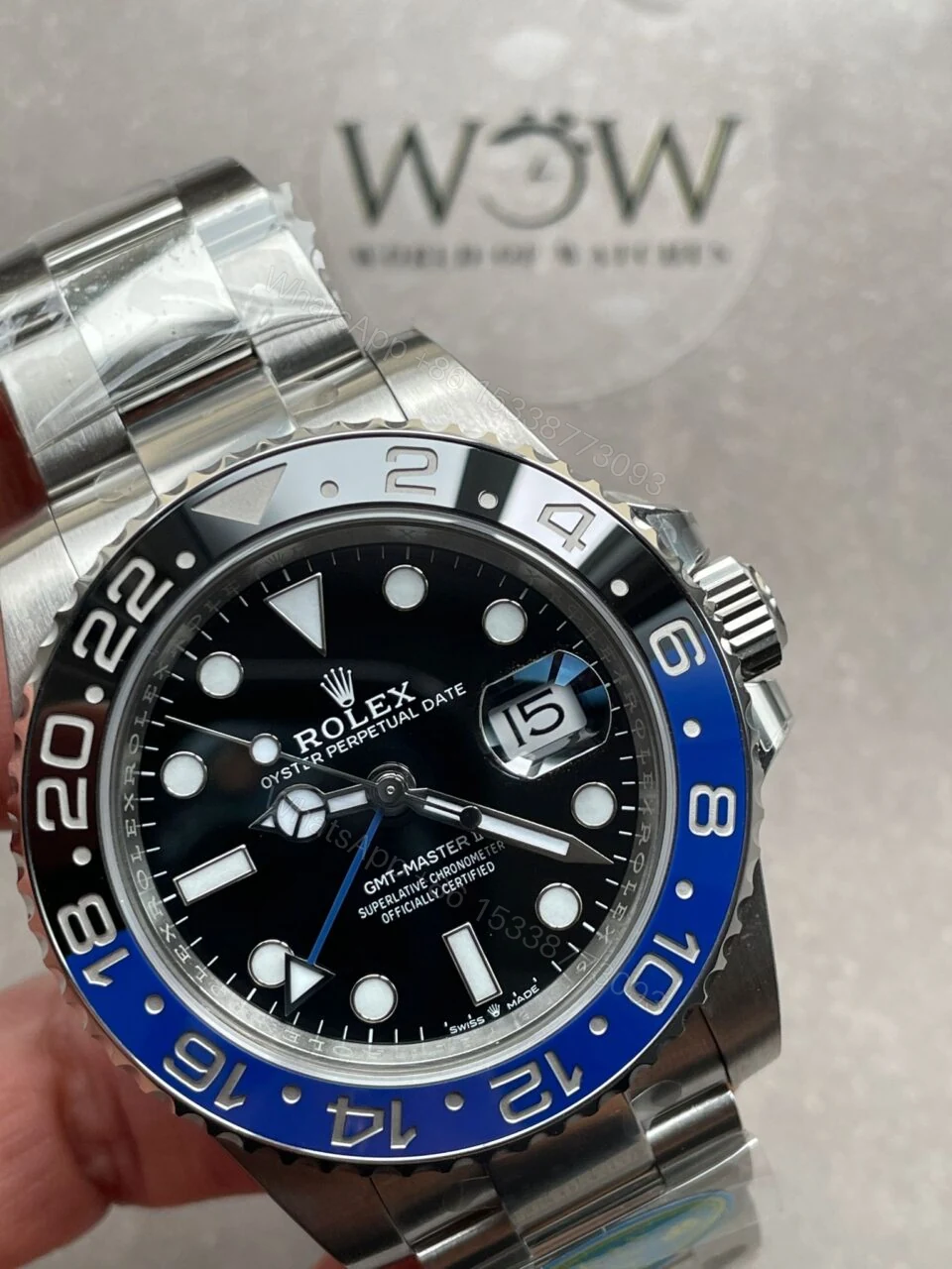 View 4 of Clean Factory 1:1 Rolex GMT-Master II 126710 Best Edition BLNR BATMAN Blue/Black Ceramic DD3285 CHS