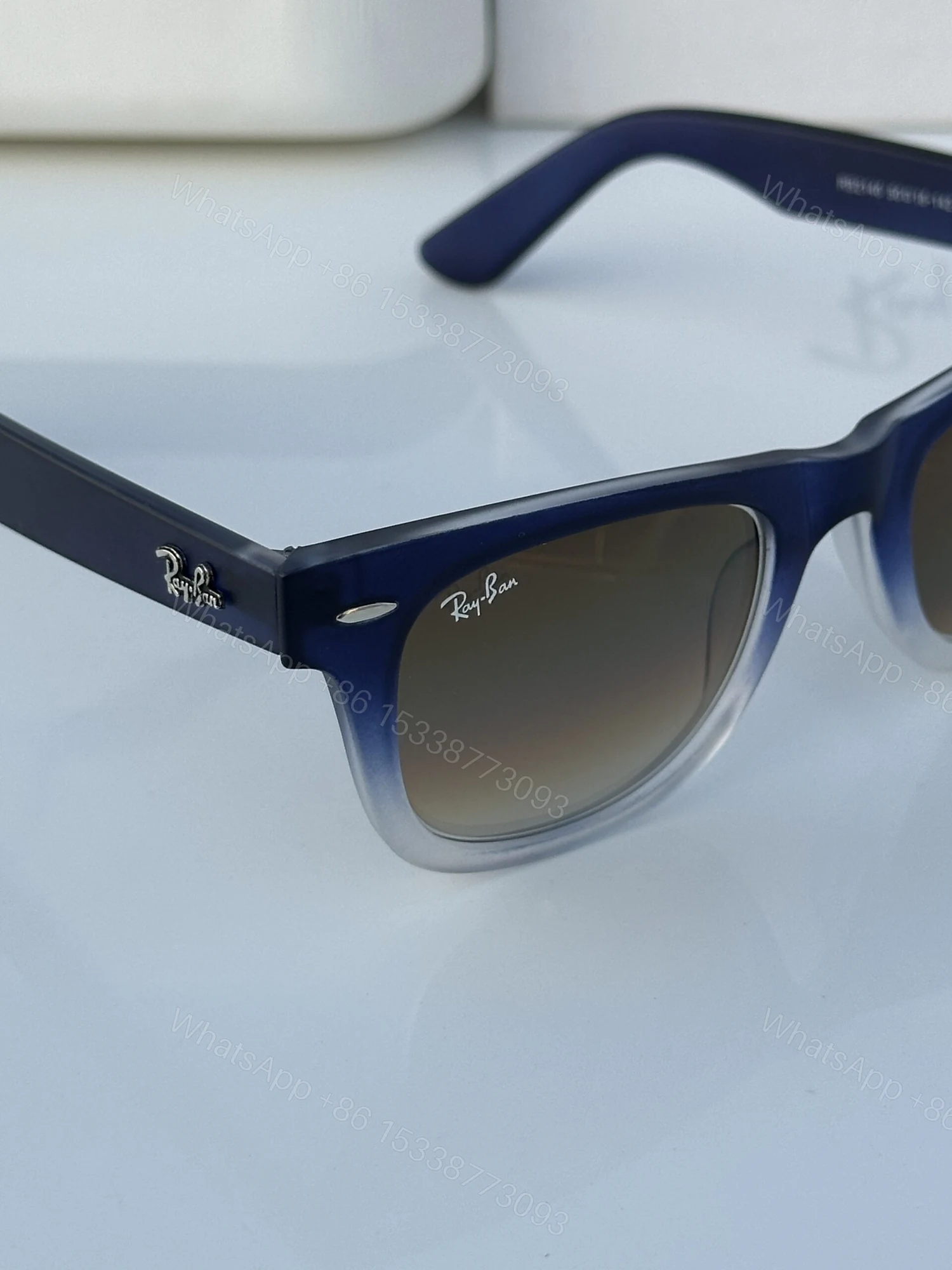 View 5 of First Copy Rayban 2140 Blue Brown