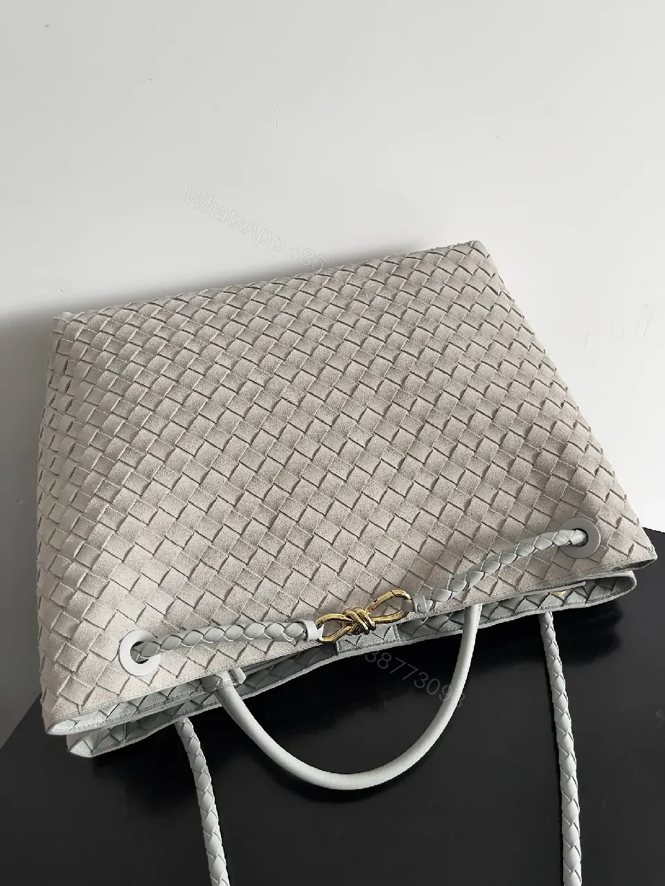 View 4 of Soft-Mra Intrecciato Tote: Everyday Luxury Bag
