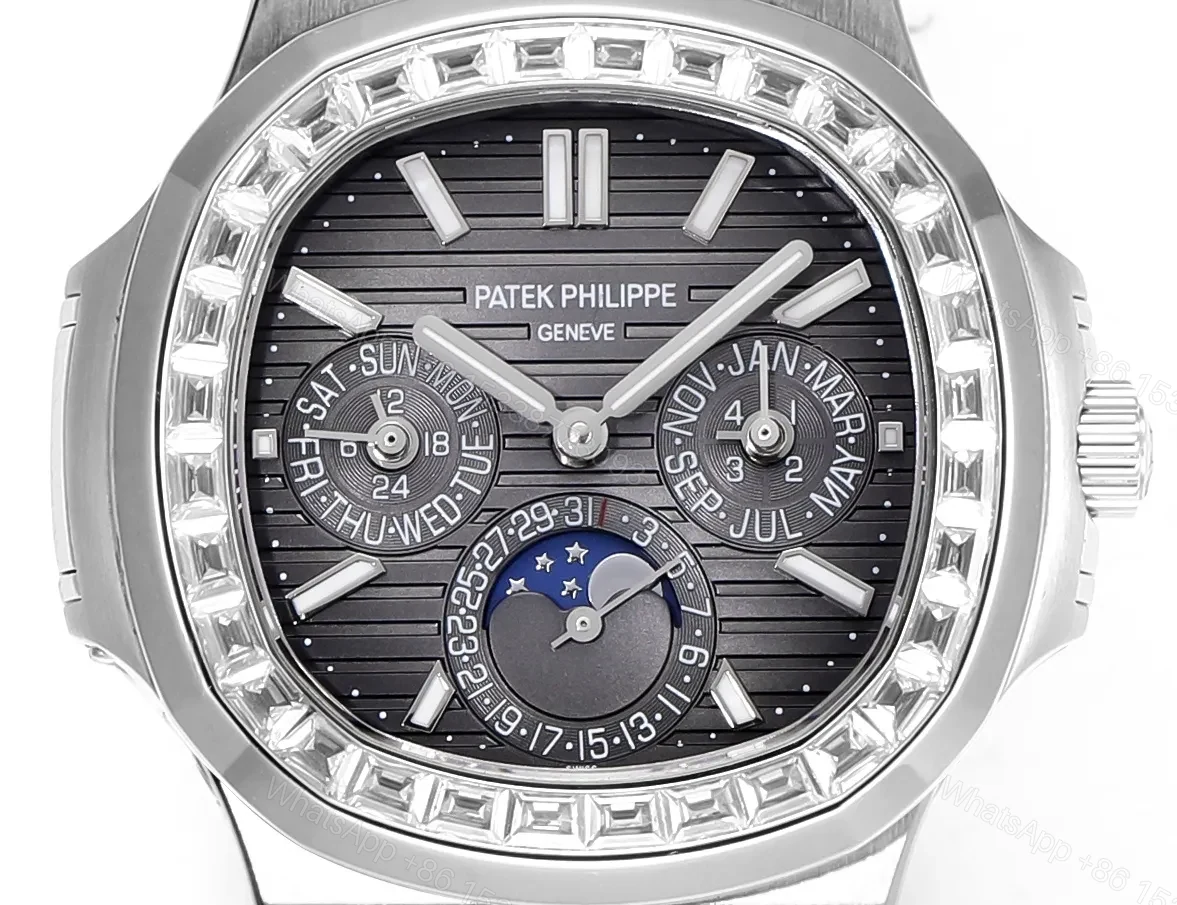 View 2 of Patek Philippe Nautilus Grey Complication Watch