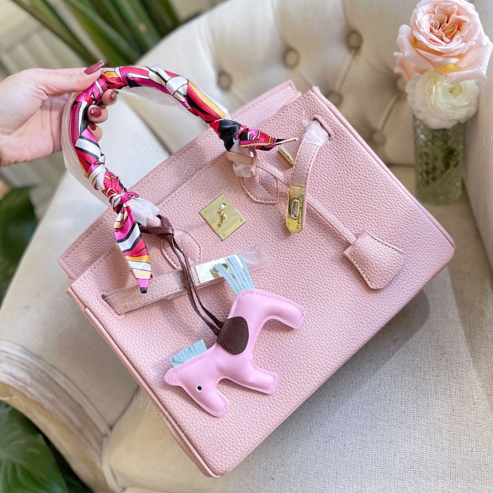 View 3 of Hermes Birkin 30 Togo Gold Hardware Light Pink 30Cm