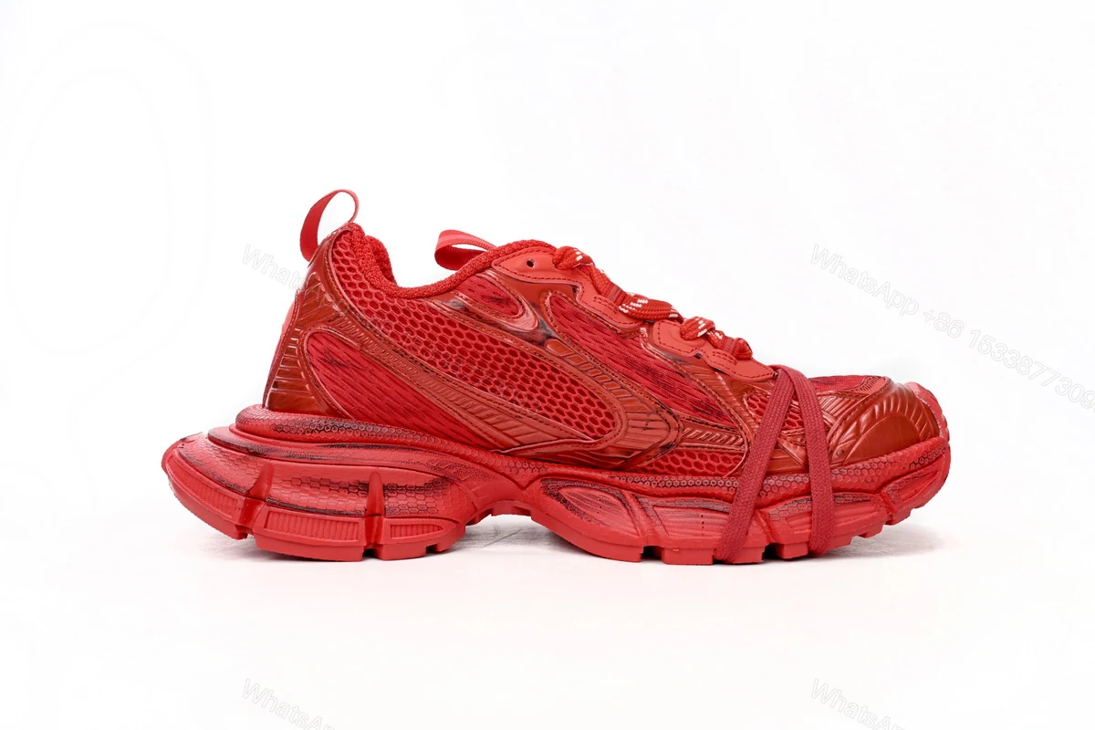 View 5 of Balenciaga 3XL Black Chinese Red 734734 W3XL1 6000
