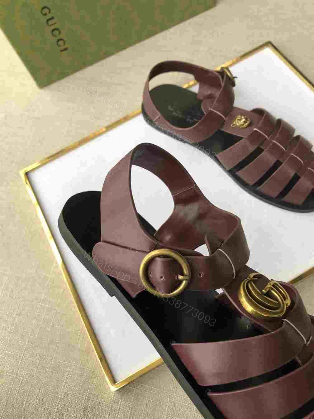 View 5 of GUCCI SANDAL WITH DOUBLE G – SDG007