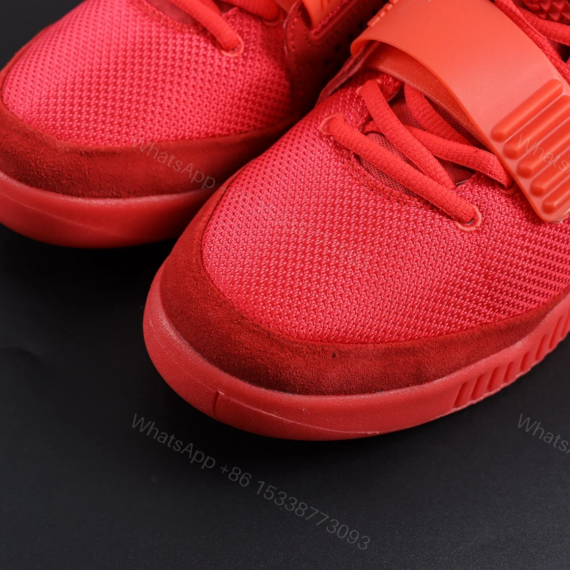View 4 of Air Nike Yeezy 2 Red October Reps
