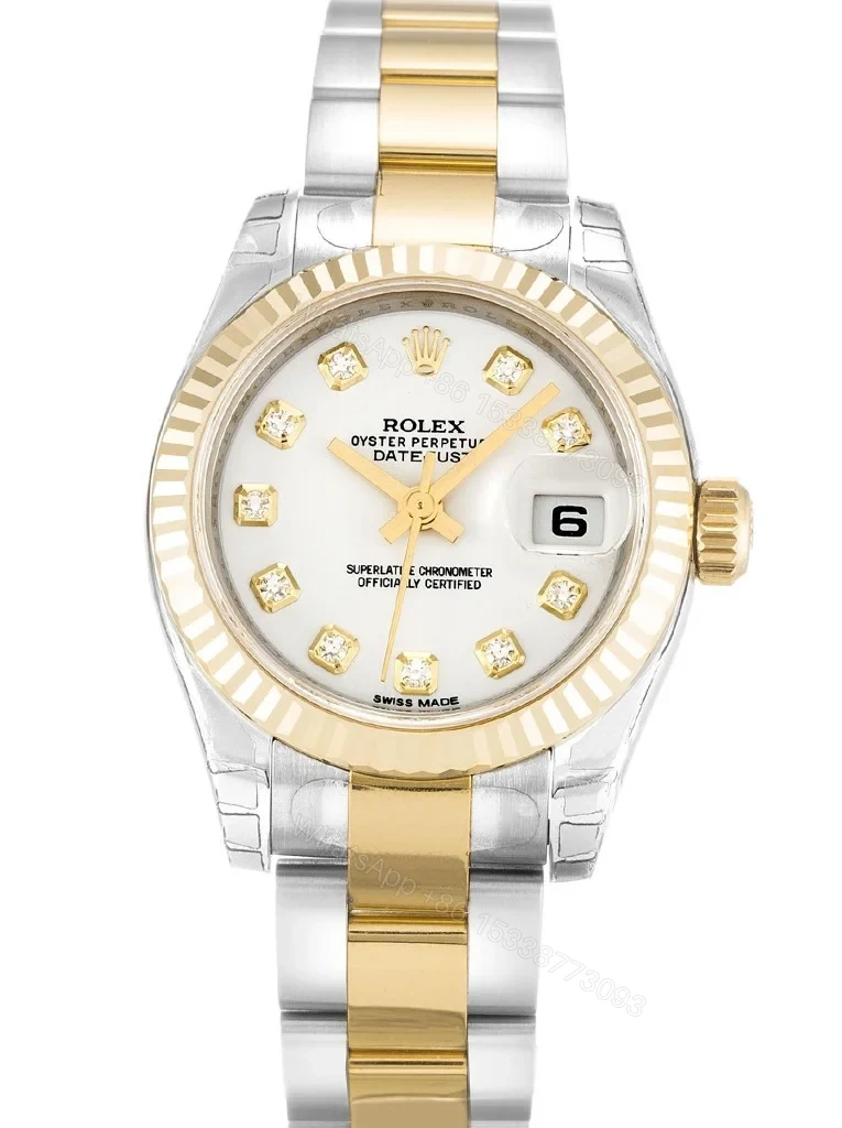 Replica Rolex Lady-Datejust White Dial 179173 26 mm — view 1