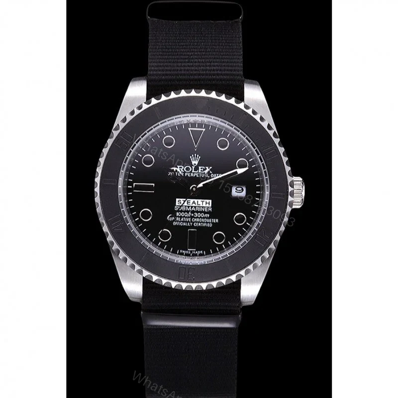 View 2 of Replica Rolex Submariner Black Dial 621988