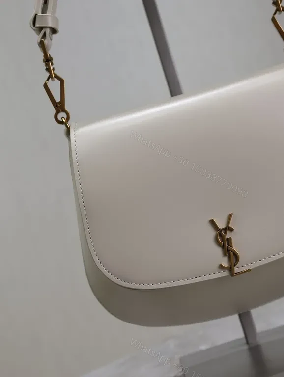 View 3 of Chic Leather Crossbody Bag â€” Gold Hardware, Everyday Luxe