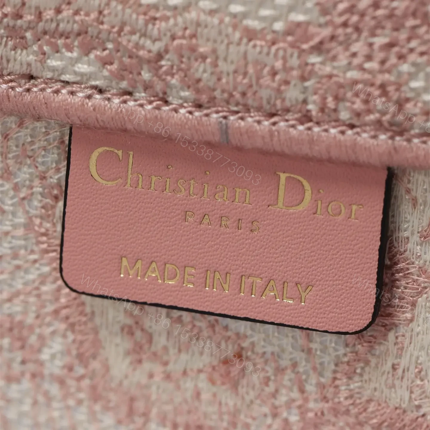 View 12 of 高仿Dior*BookTote系列粉色茹伊M手袋