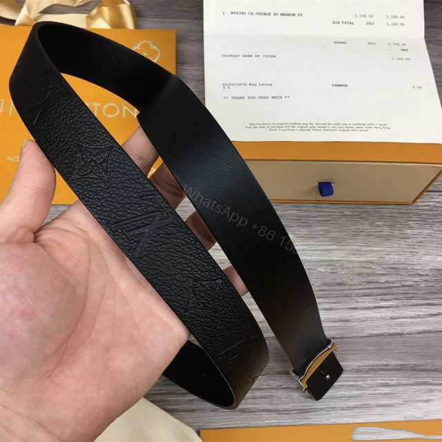 View 5 of LOUIS VUITTON ICONIC 30MM REVERSIBLE BELT – B110