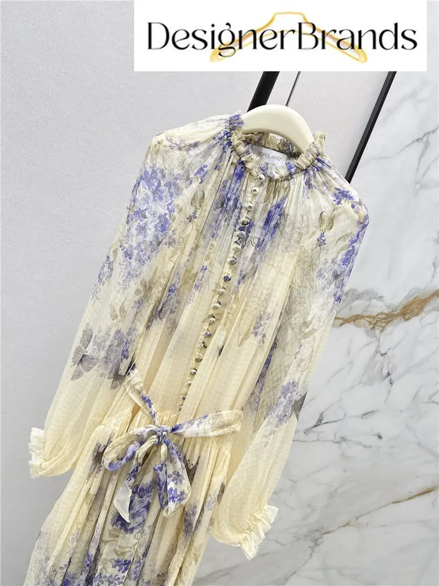 View 3 of Zimmermann Classic Elegant Printed Dress