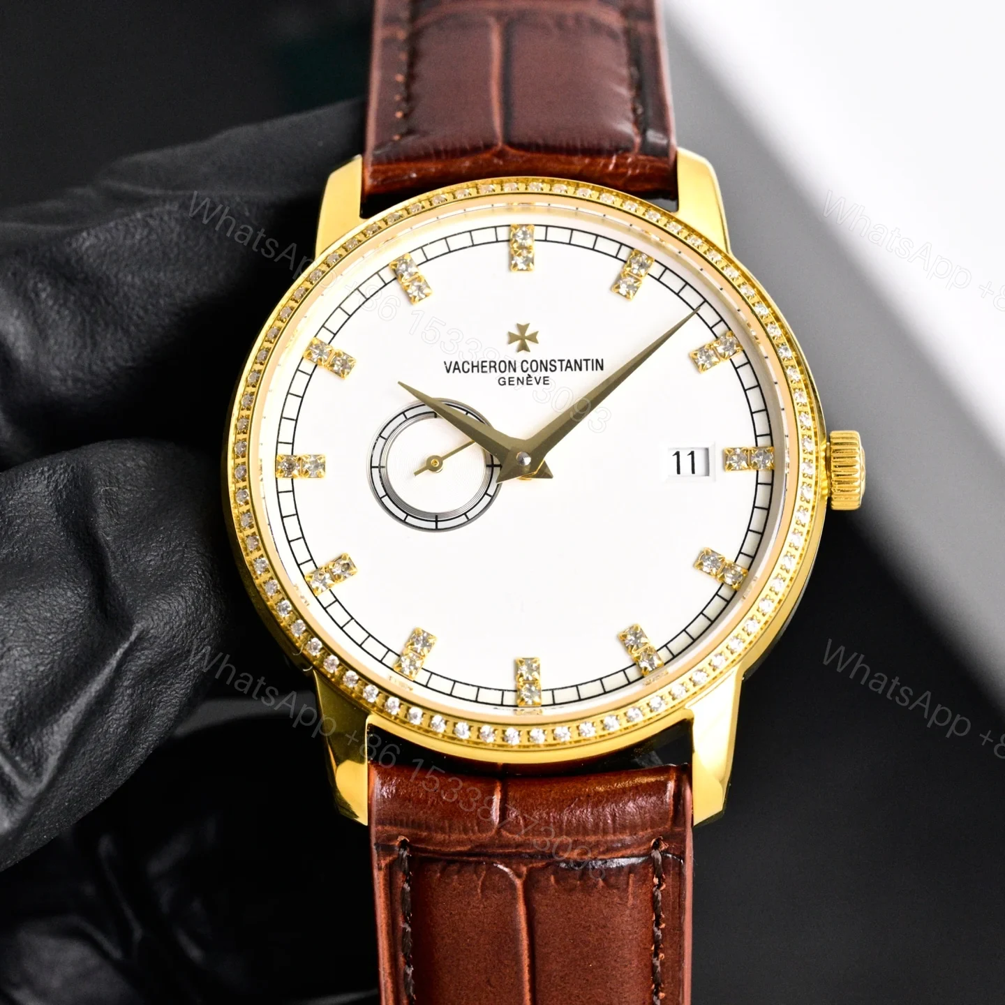 View 6 of Vacheron Constantin Traditionnelle 87172 Automatic Watch VC-87172-000R-9302