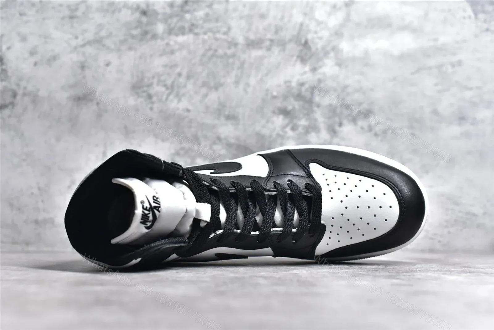 View 3 of Air Jordan 1 Retro High “85 Black White” Replica