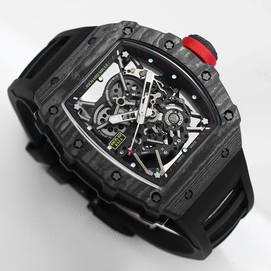 View 2 of Richard Mille RM 35-02 Rafael Nadal Black Carbon Fiber Automatic Watch