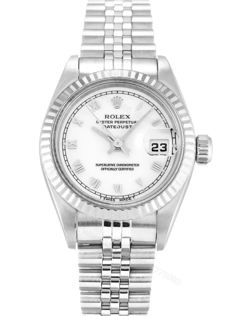 Replica Rolex Lady-Datejust White Dial 69174 26 mm — view 1
