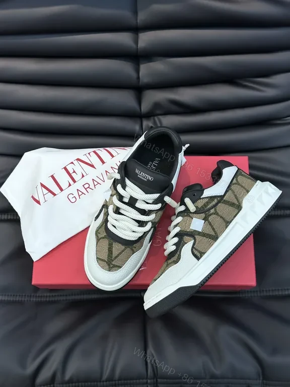 View 9 of Camouflage Couture: Valentino Garavani Sneakers - Luxury Streetwear