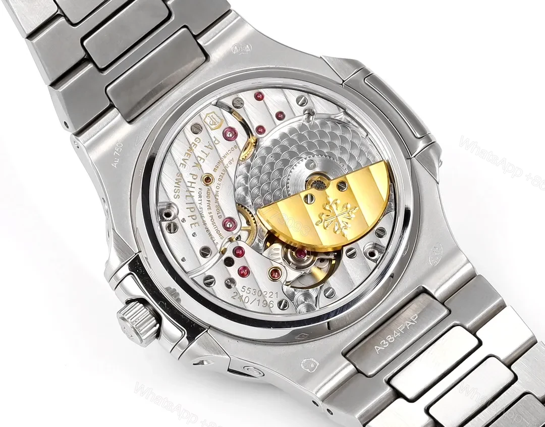 View 9 of Patek Philippe Green Nautilus Watch