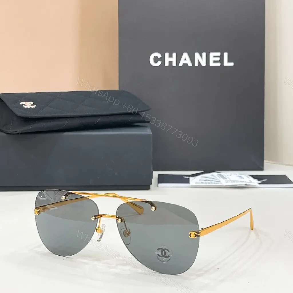 View 10 of Gradient Lens Aviator Sunglasses - Titanium Frame, Adjustable Fit