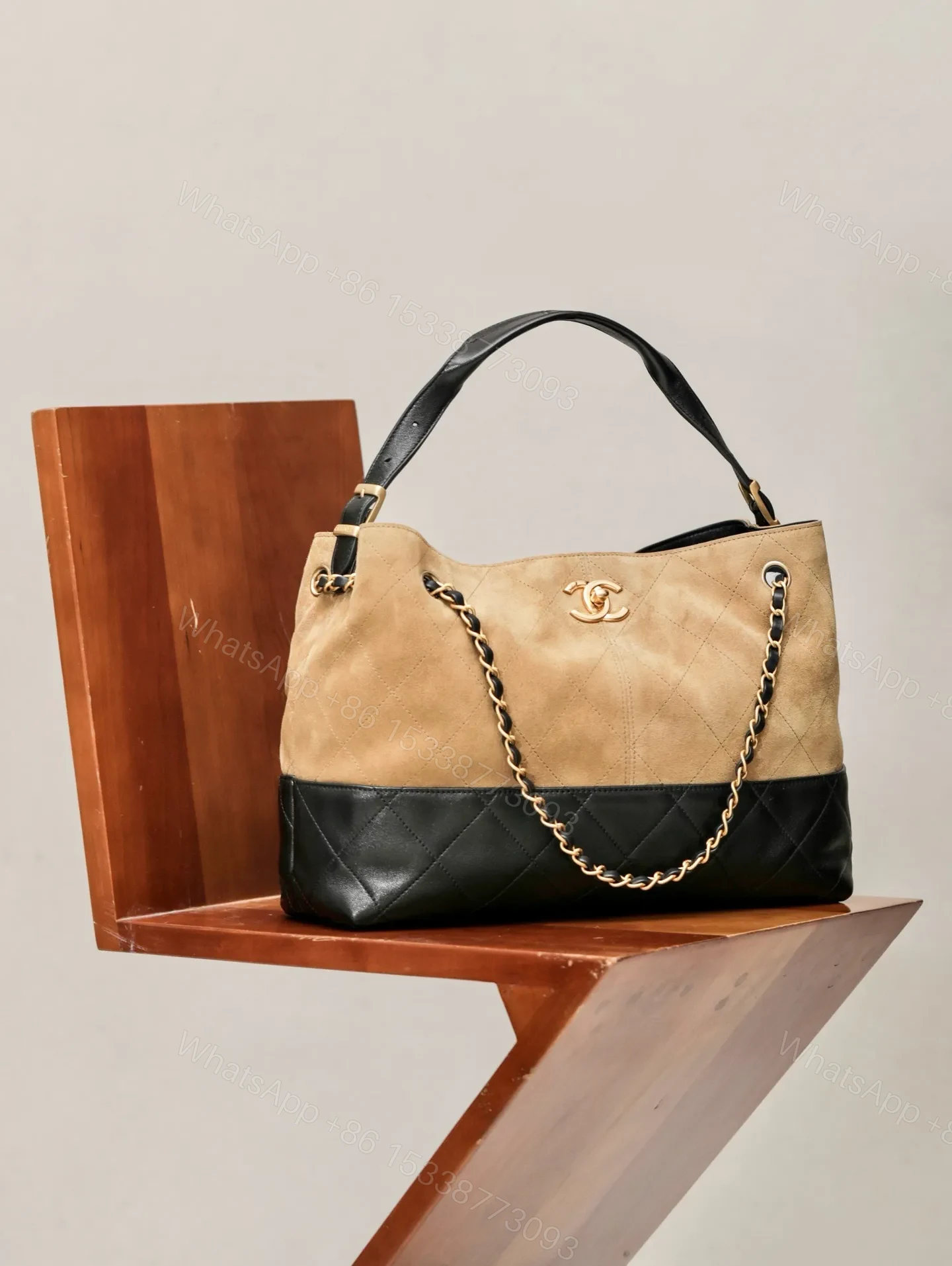 View 4 of Chanel Small Shopping Bag from the 2024/25 Métiers d’Art collection