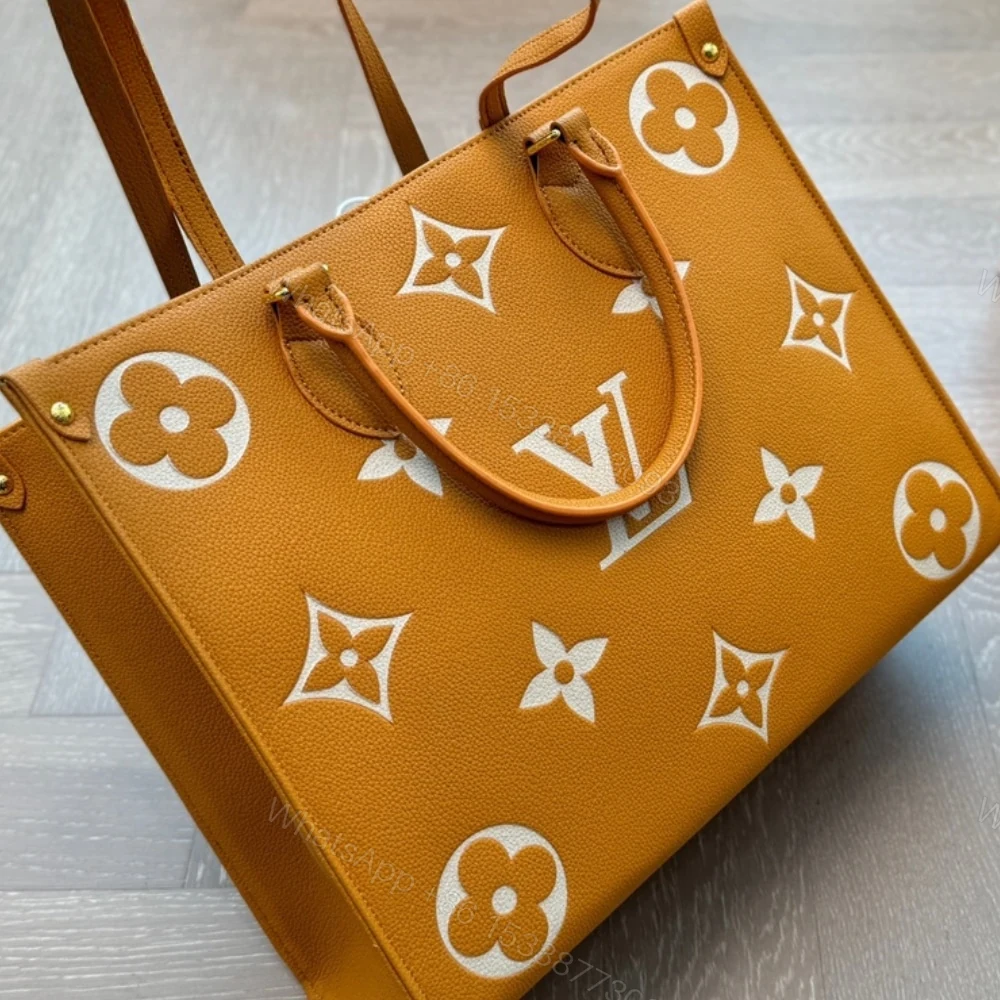 View 4 of Louis Vuitton Onthego MM Bag Orange 35Cm M45982
