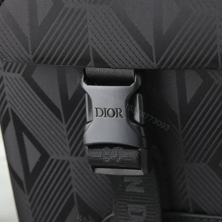 View 5 of Nylon Dior Geometry Crossbody Bag - Minimal Luxury Utility