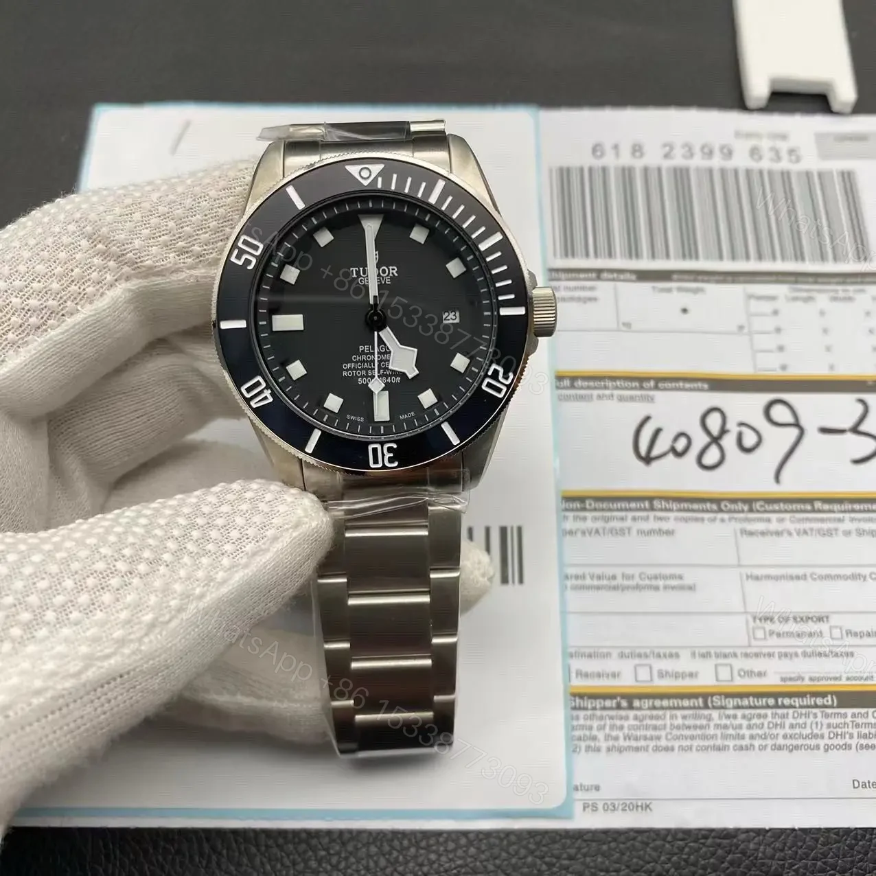 View 12 of Tudor Pelagos Black Replica