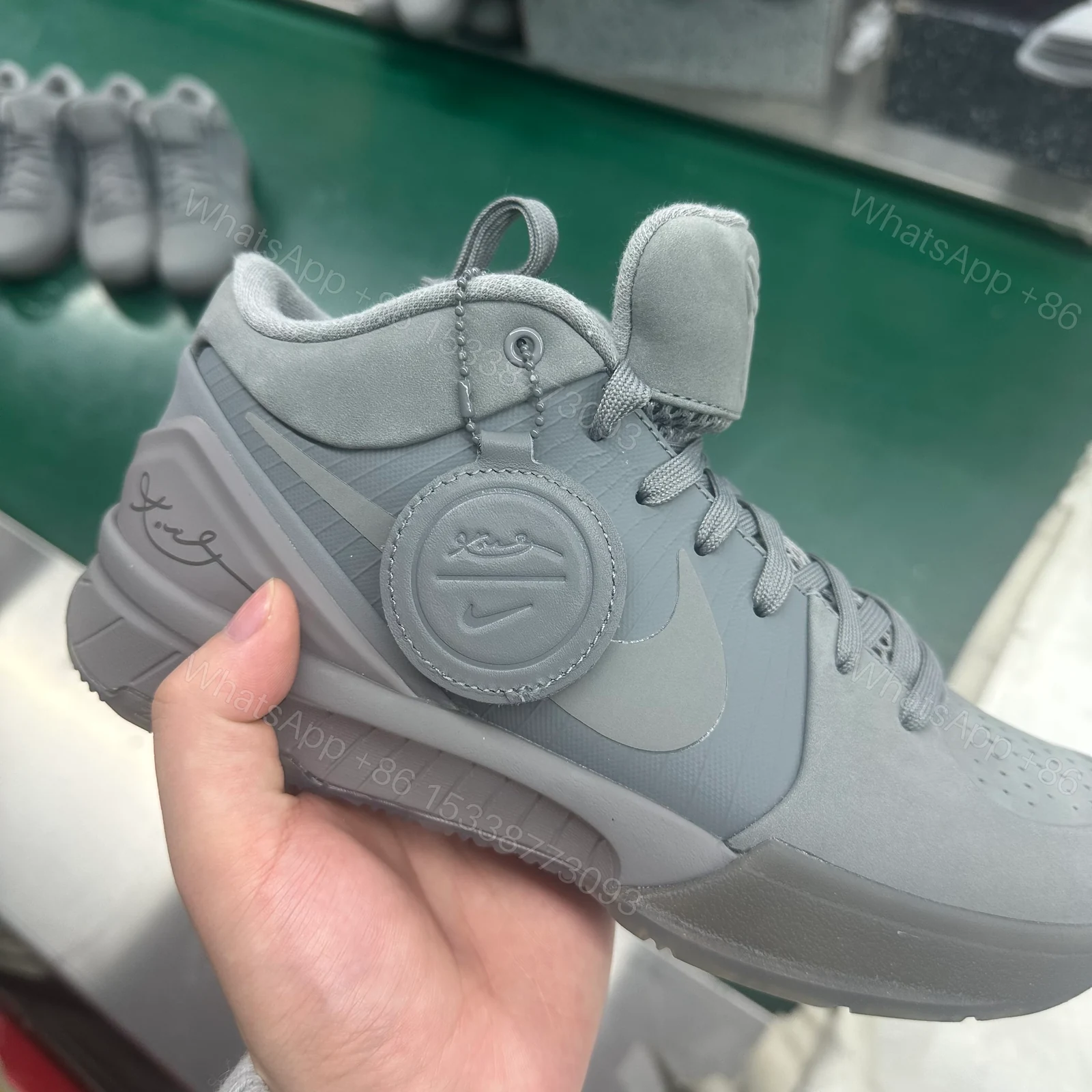 View 7 of Nike Kobe 4 Black Mamba Collection Fade to Black