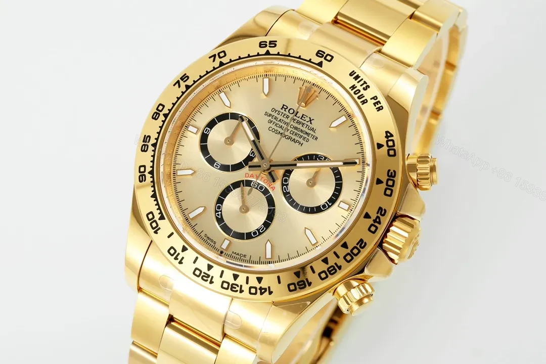 View 3 of Clean Factory APS Gold Daytona 4131 Chronograph Watch