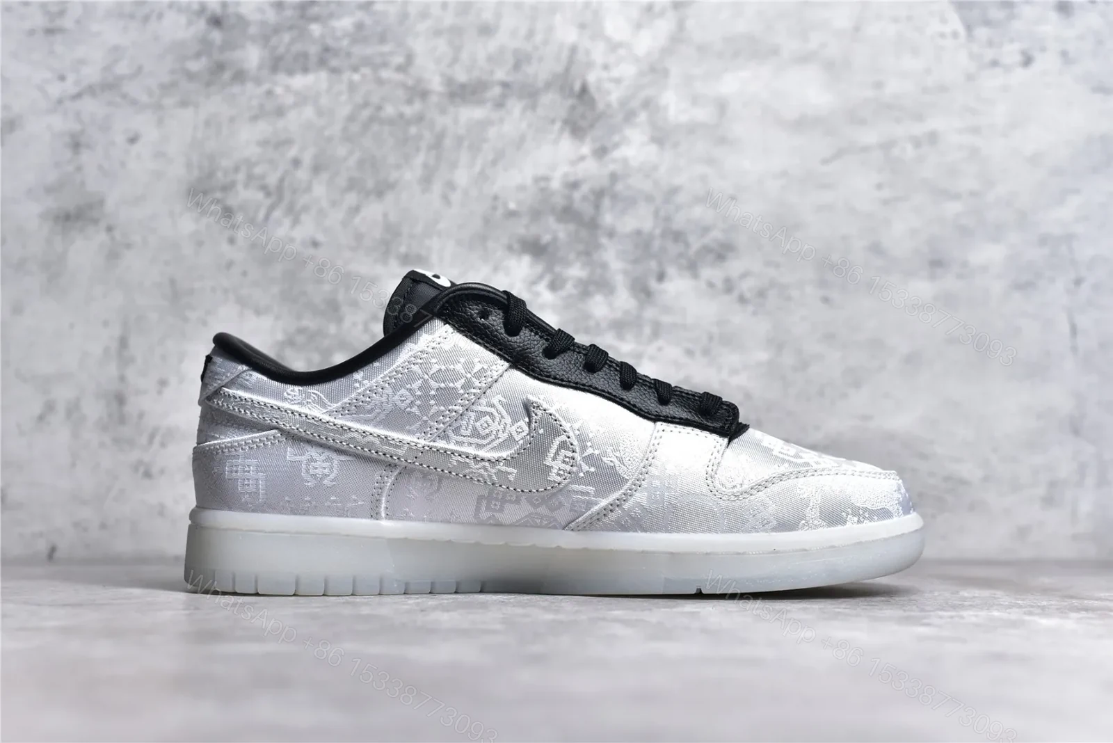 View 3 of Clot x Fragment Design x Nike Dunk Replicas