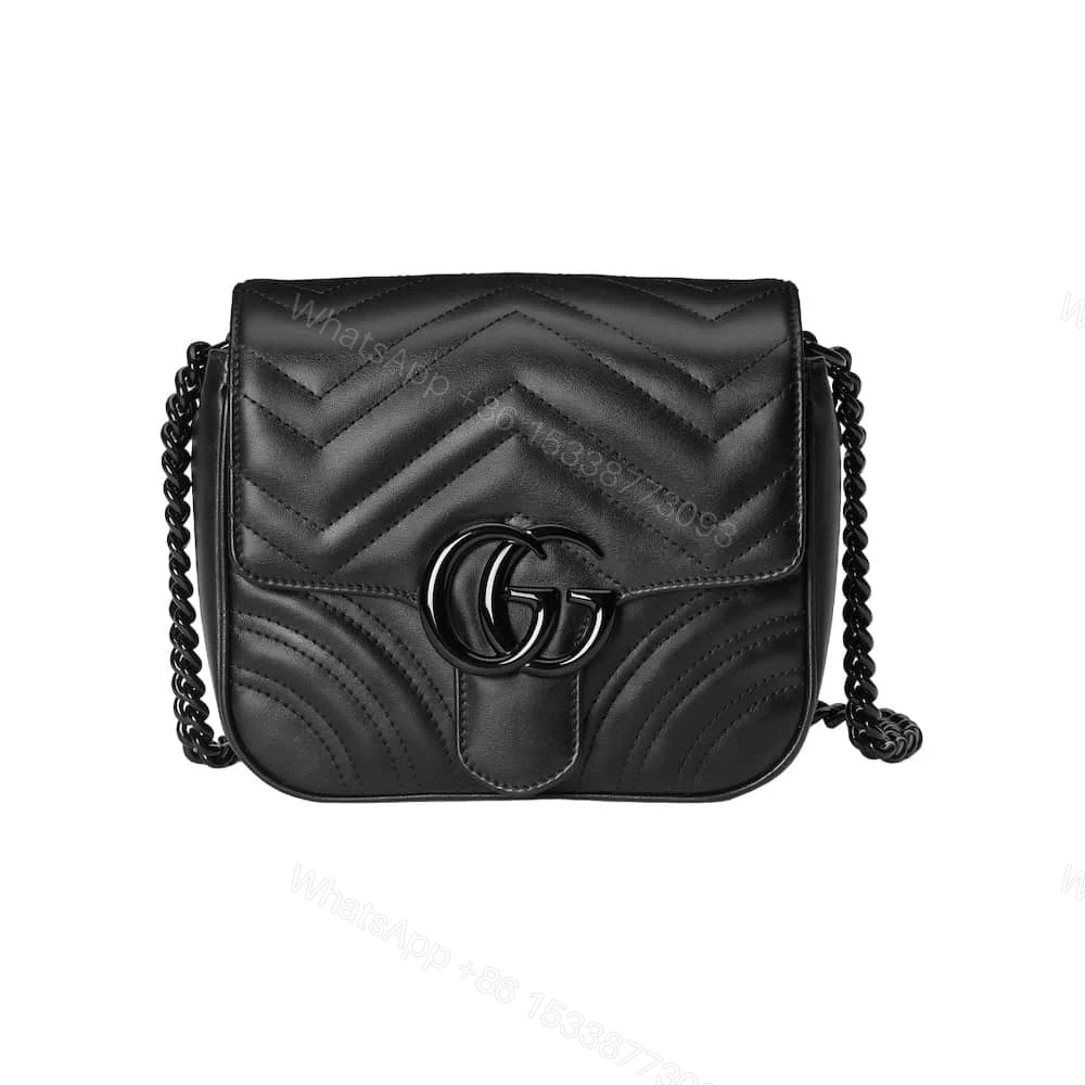 GG MARMONT MATELASSÉ SHOULDER BAG – GBC109 — view 1