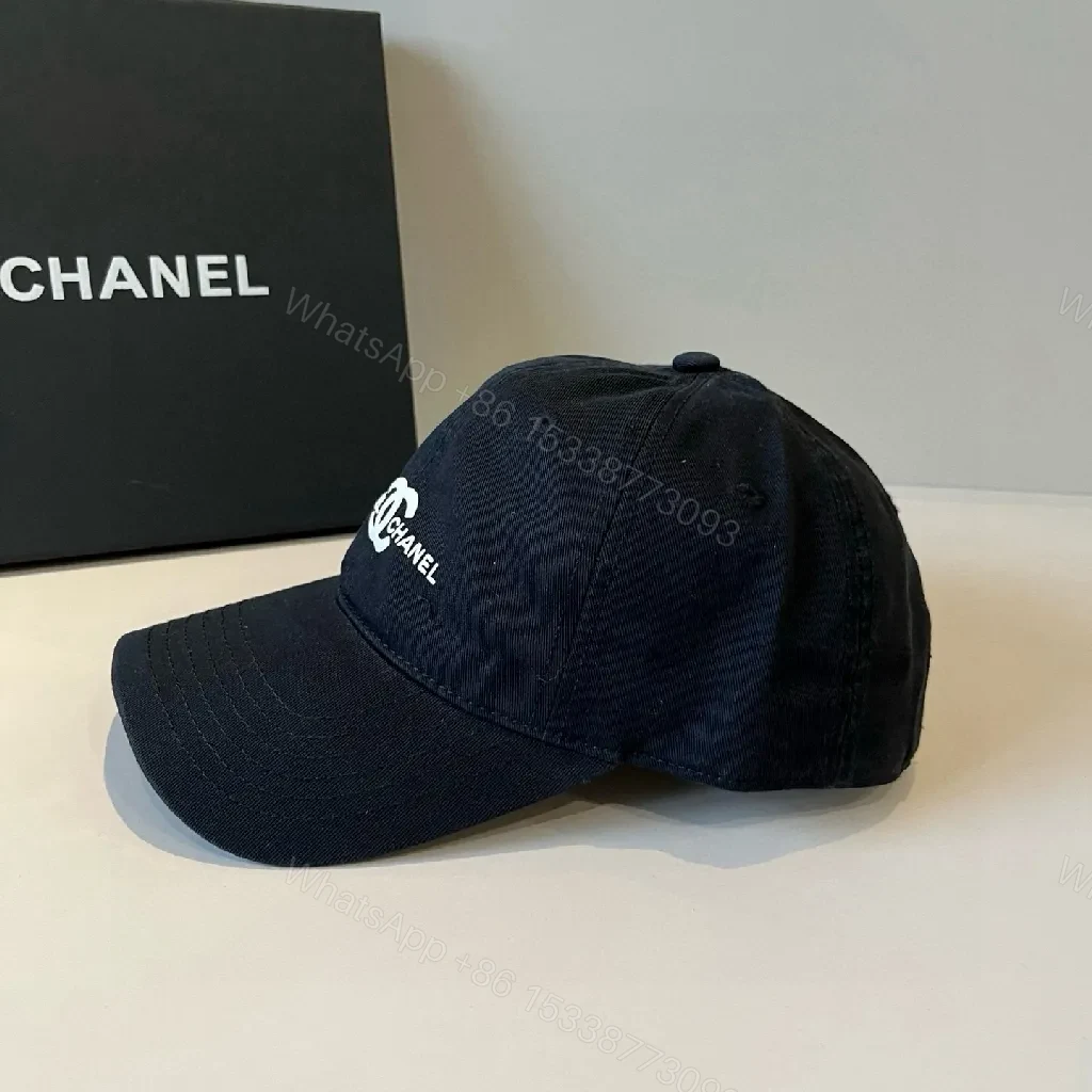 View 9 of Chic Logo Cap: Cotton-Nylon, Minimalist Luxury Style