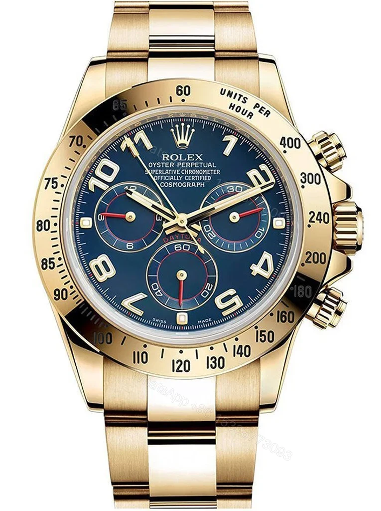 Replica Rolex Daytona Blue Dial 116528 — view 1