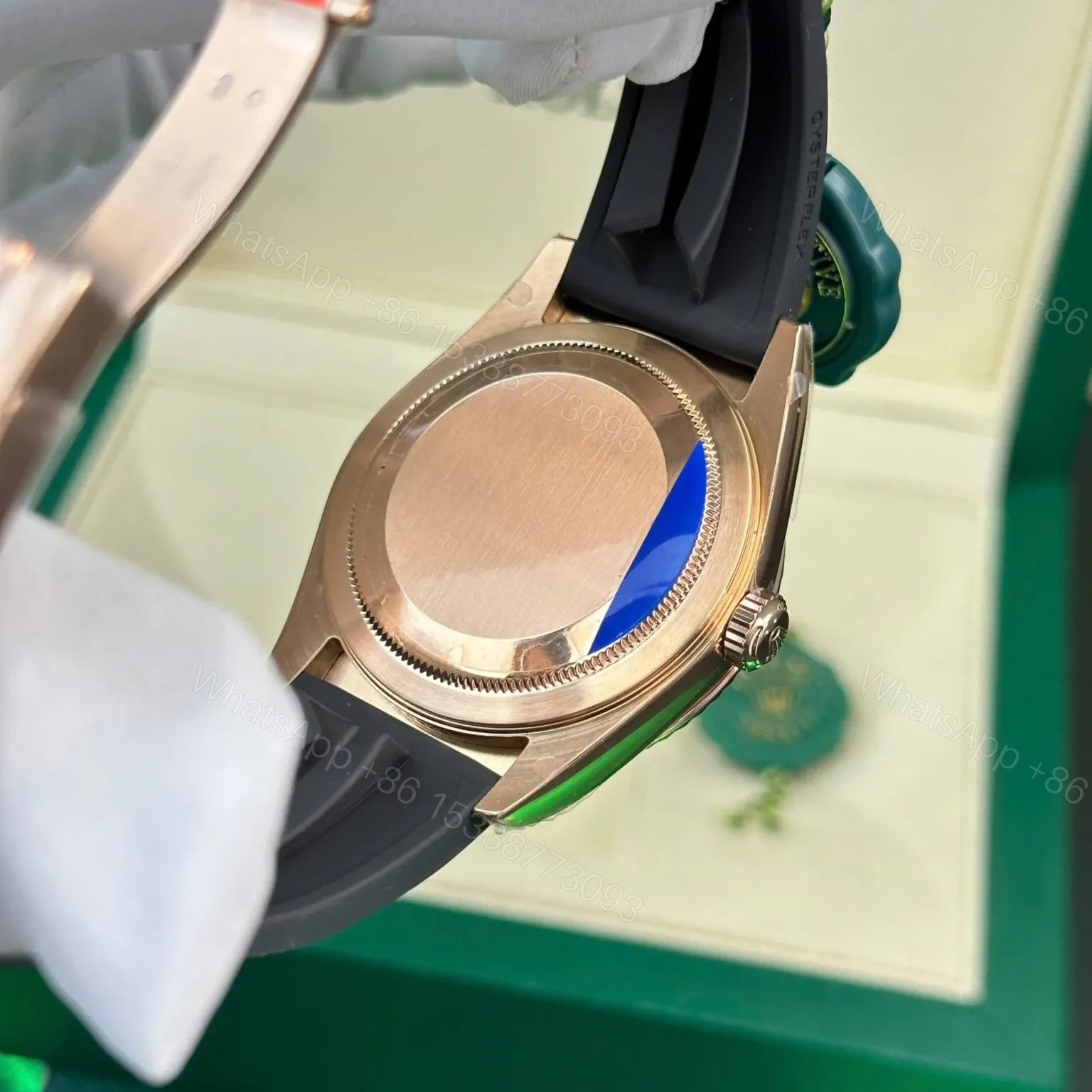 View 12 of Superclone Rolex Sky-Dweller Chocolate Dial 336235